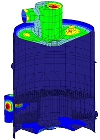 vacuum pan displacement plot