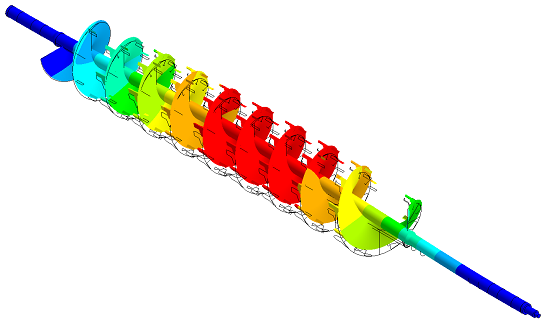 Screw Auger - Case Study - High Temperature Vessel Design - Plastics Recycling - Green Technology
