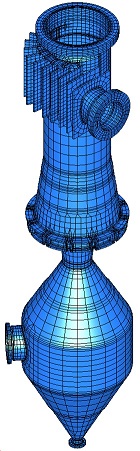 Mechanical Design Fourth Stage cyclone