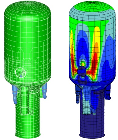 mesh & displacement plot image